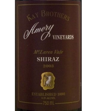 Kay Brothers 2004 Kay Brothers Shiraz Amery