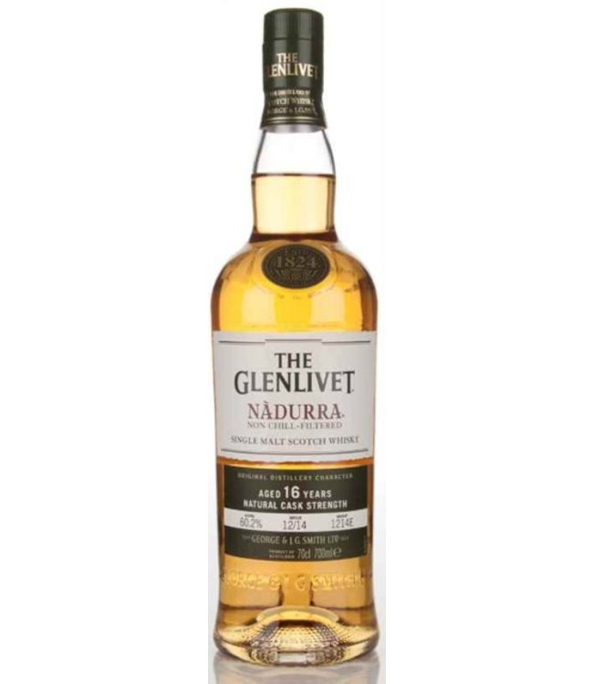 Glenlivet The Glenlivet 16 Years Nadurra Batch 1214E Gift Box