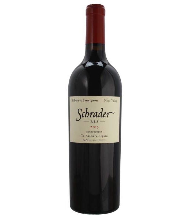 2015 Schrader Cellars RBS Cabernet Sauvignon