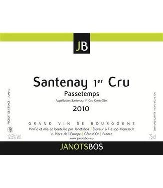 2010 Janots Bos Santenay 1er Cru Passe Temps