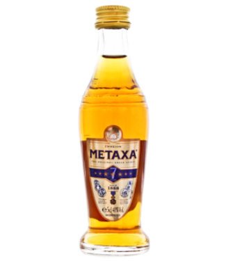 Metaxa Metaxa 7 stars brandy 0,05L miniatuur 40%