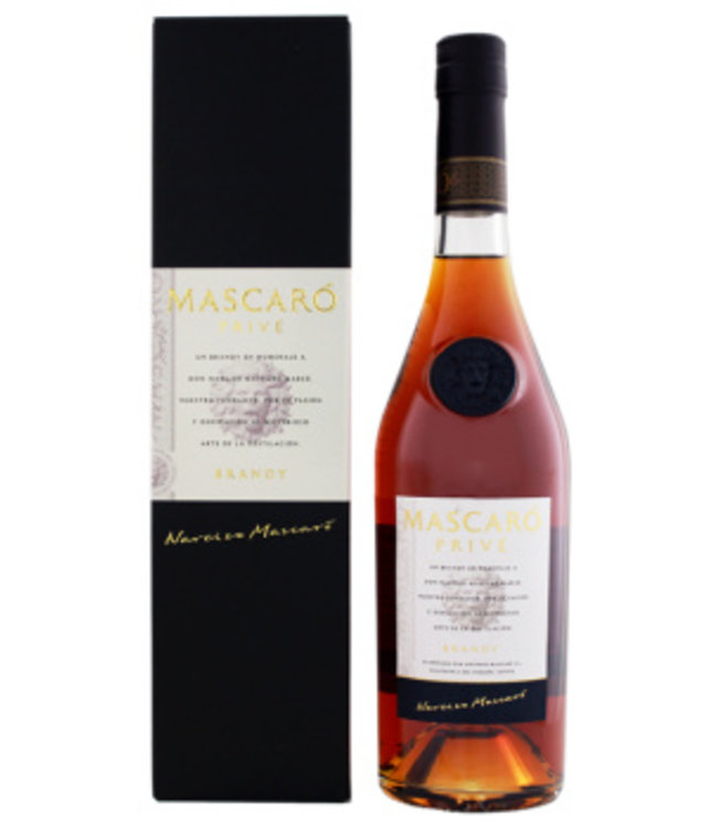 Mascaro Brandy Prive 0,7L Gift Box