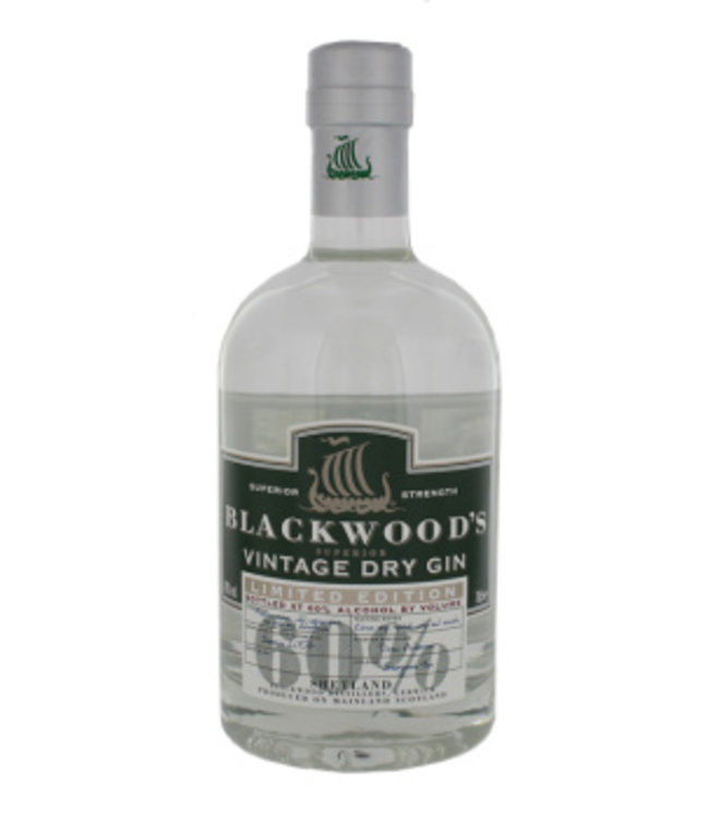 Blackwoods Blackwoods Vintage Dry Gin 700ml 60,0% Alcohol