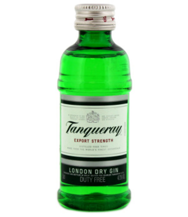Tanqueray Dry Gin Miniatures 50ml P