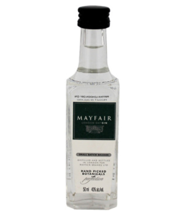 Mayfair London Dry Gin Miniatures 50ML US