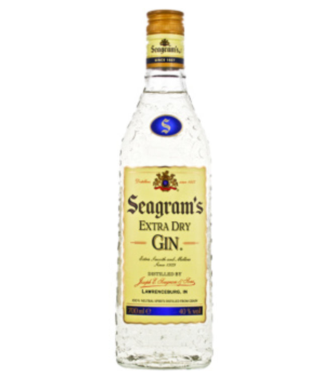 Seagrams Seagrams Extra Dry Gin 700ml 40,0 Alcohol Luxurious Drinks™