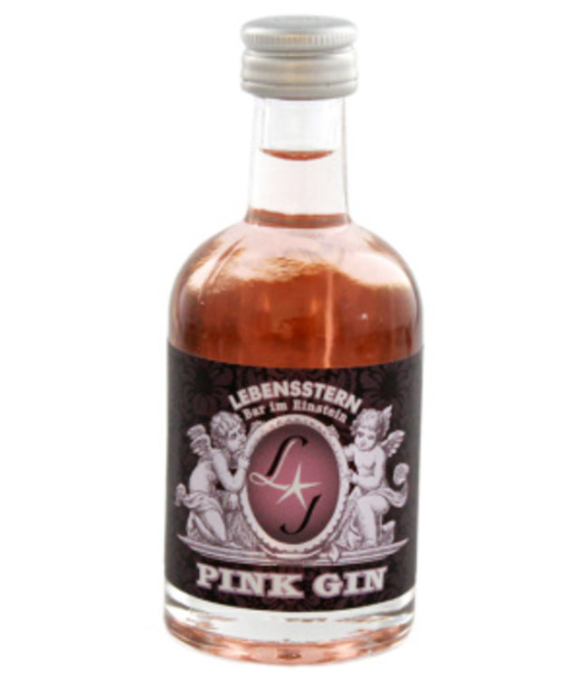 Lebensstern Pink Gin Miniatures 0,05L 43,0% Alcohol