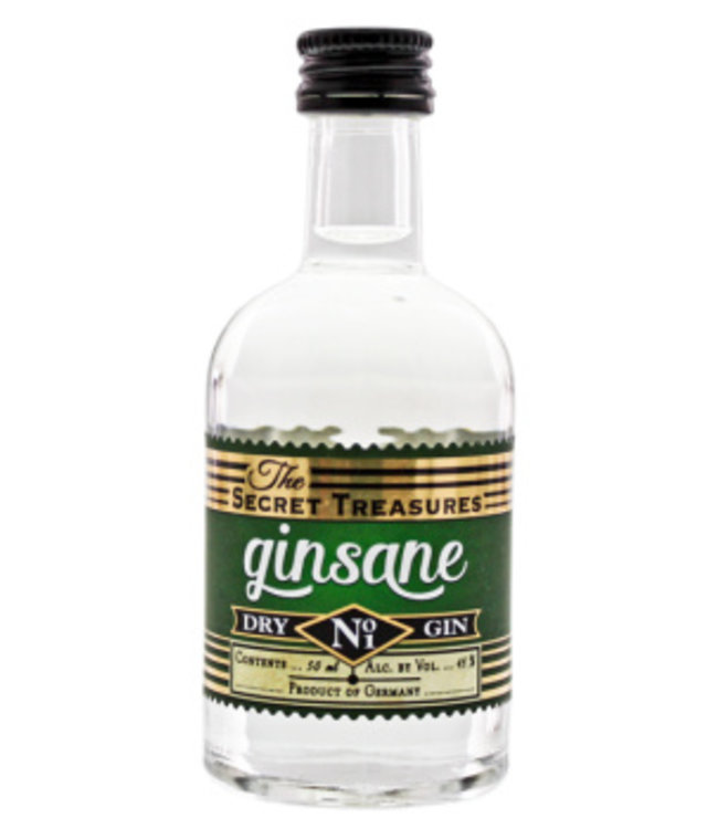 The Secret Treasures Ginsane Dry Gin 0,05L 45%