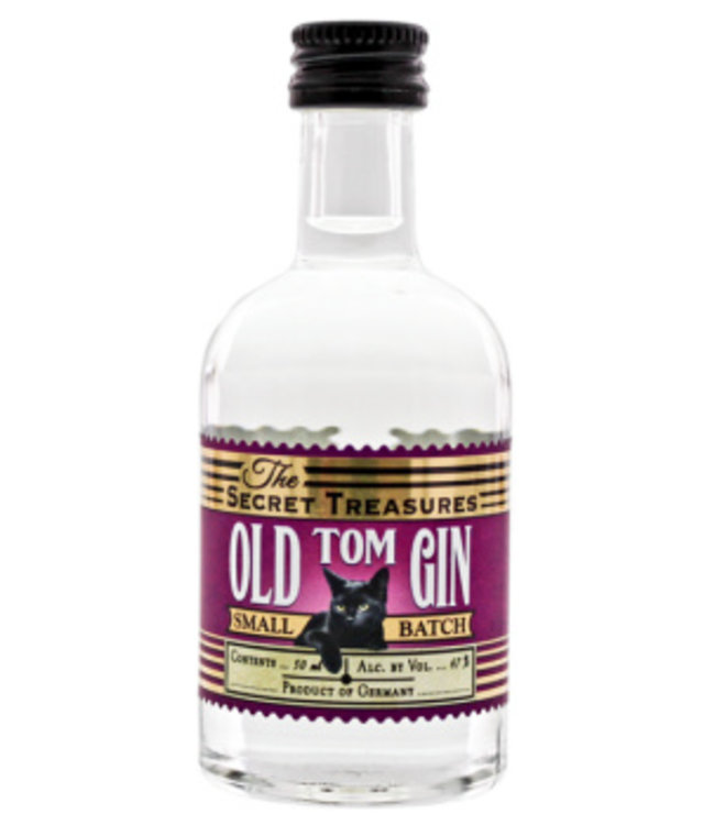 The Secret Treasures Old Tom Gin miniatuur 0,05L