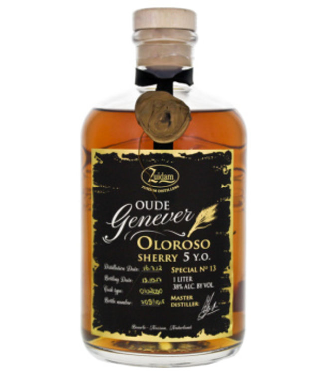 Zuidam Zuidam Oude Genever 5YO No. 13 Oloroso 1L 38%