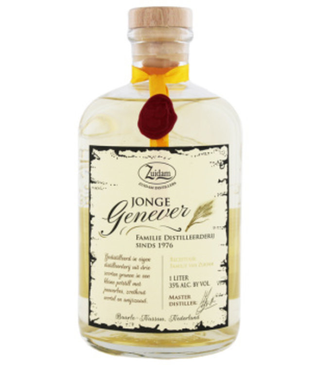 Zuidam Jonge Graan Jenever 1000ml 35,0% Alcohol