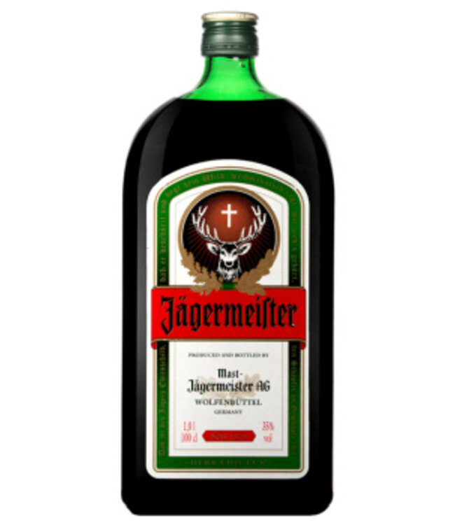 Jaegermeister 1000 ml Jaegermeister - Luxurious Drinks B.V.