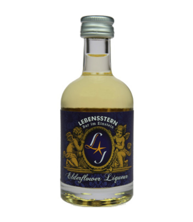 Lebensstern Elderflower Liqueur Miniatures 0,05L 22,0% Alcohol