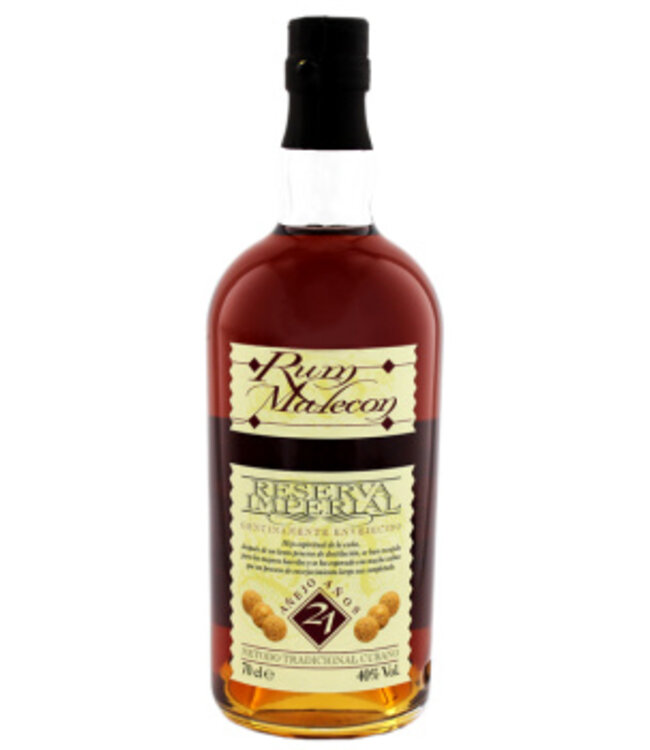 700 ml Rum Malecon Reserva Imperial 21 Anos - Panama