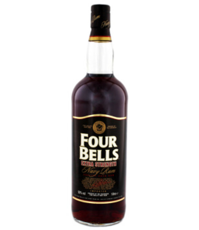 Four Bells extra strength Navy Rum 1L 50%