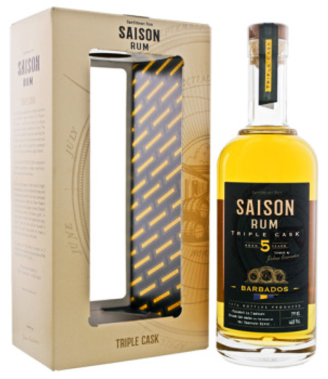 Saison Rum Barbados 5YO Triple Cask 46%