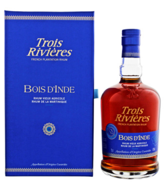 Trois Rivieres rhum Bois d Inde 0,7L 40%