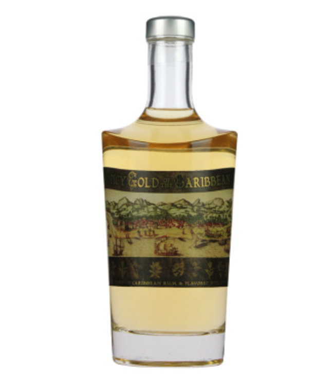 Caribbean Spicy Gold Rum 700ml -Glas- 40,0% Alcohol