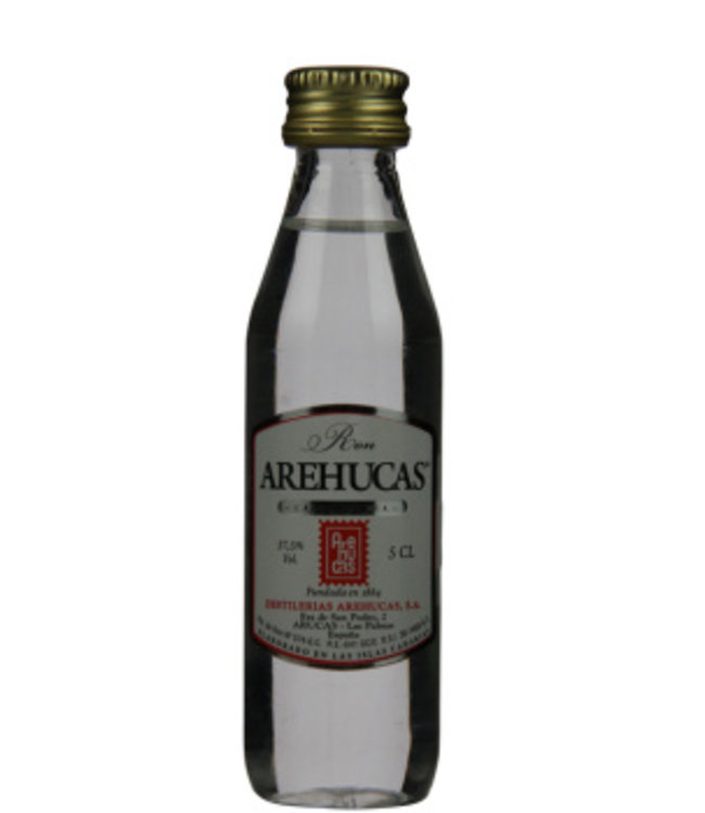 Arehucas Arehucas Carta Blanca Miniatures 0,05L 37,5% Alcohol