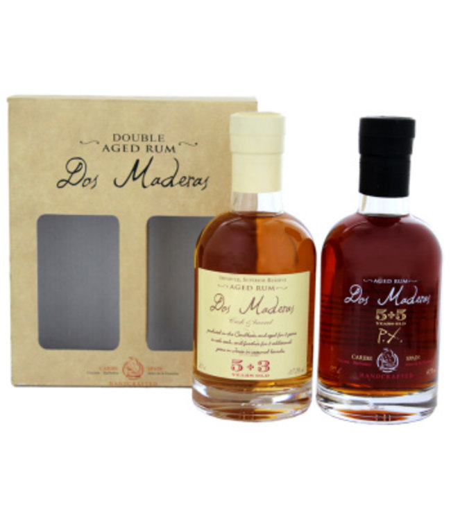 Dos Maderas Dos Maderas 5 Years Old+3 Years Old + PX 5 Years Old+5 Years Old Giftset 2x200ml