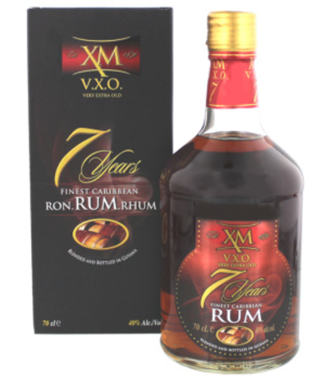 XM V.X.O. 7YO Demerara 700ml Gift box