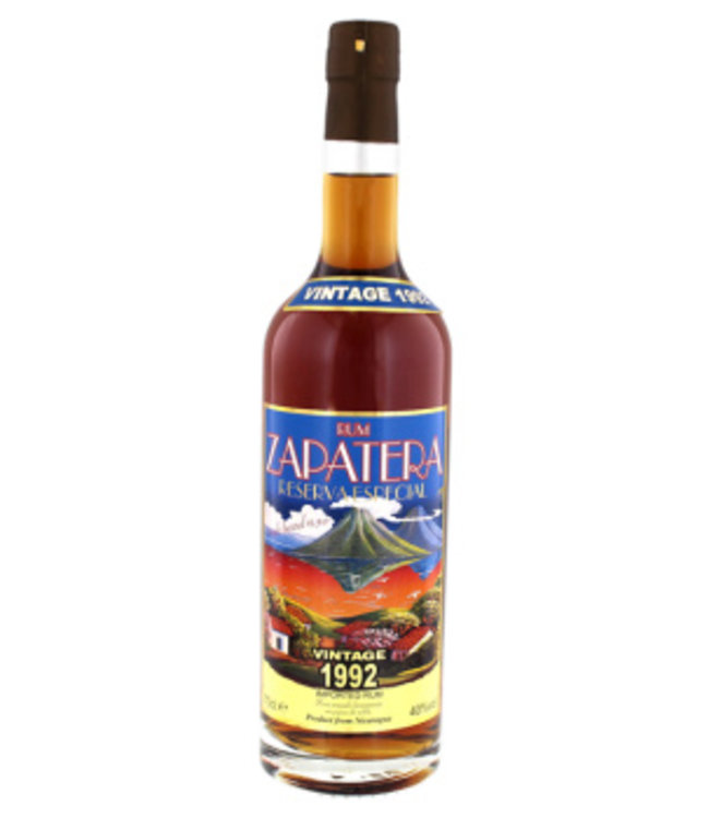 700 ml Rum Zapatera Reserva Especial Vintage 1992 - Nicaragua