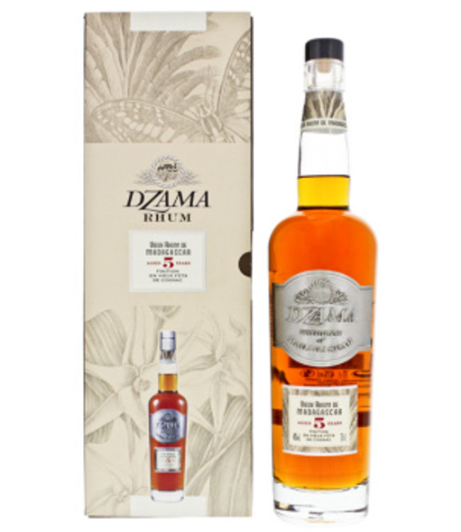 Dzama Dzama rum Vieux 5YO Cognac Finish 0,7L 40%