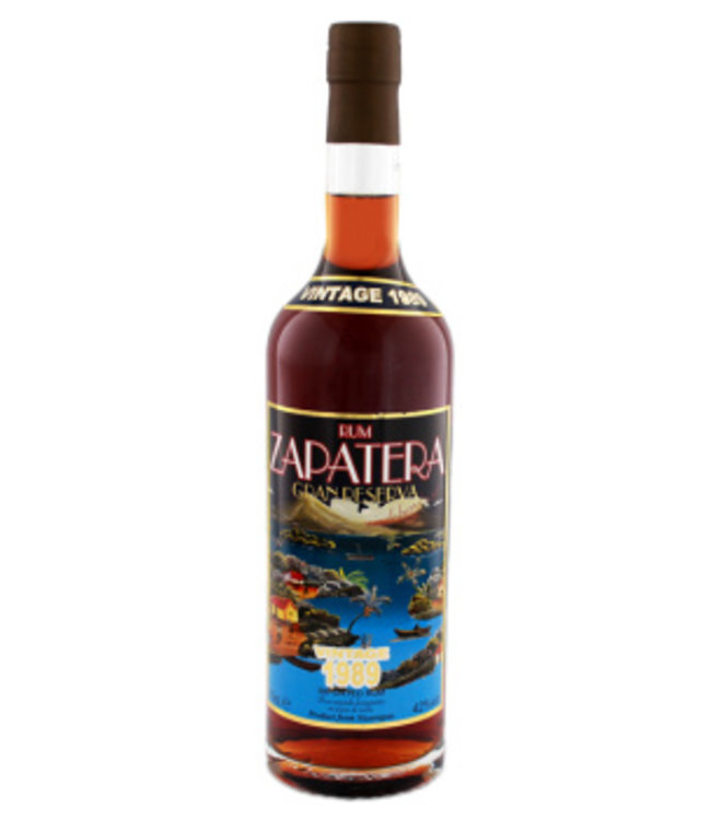 700 ml Rum Zapatera Gran Reserva Vintage 1989 - Nicaragua