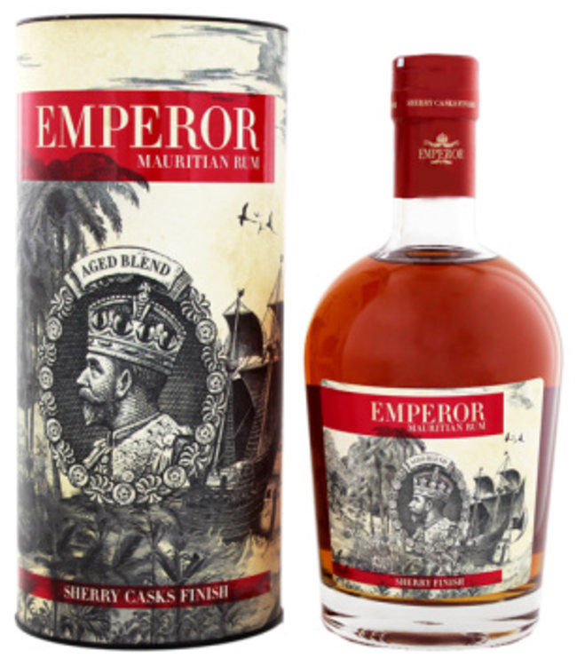 Emperor Sherry Casks Finish Mauritian Rum 0,7L Gift Box