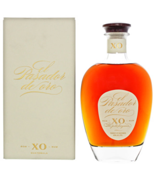 El Pasador de Oro XO rum 0,7L 40% - Luxurious Drinks B.V.