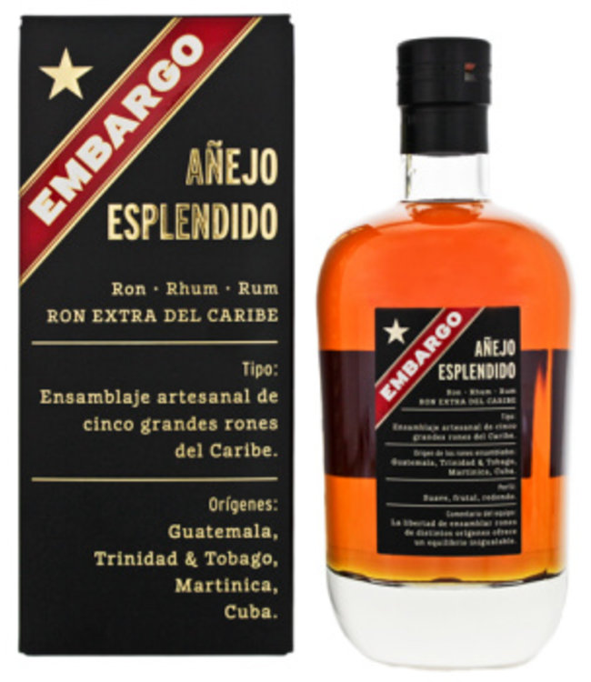 Achat RHUM EMBARGO ESPLENDIDO au meilleur prix du net