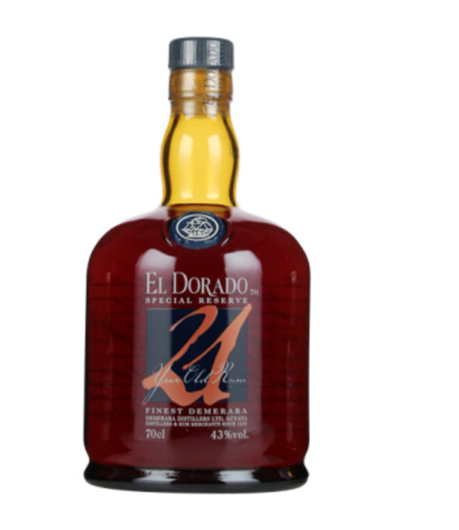 El Dorado El Dorado Rum 21 Years Old 700ml Gift box