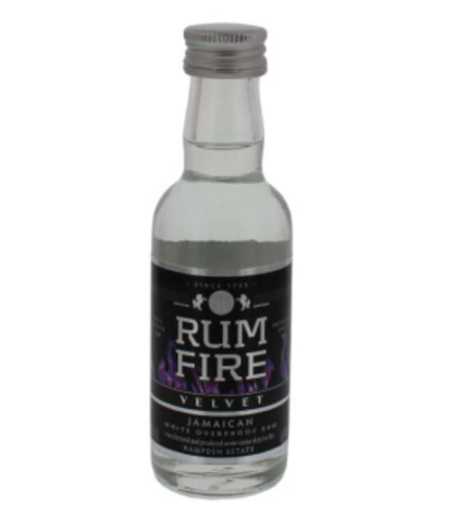 Rum Fire Velvet Overproof Miniatures 50ML