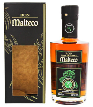 Malteco 15 years old rum 0,2L 40%