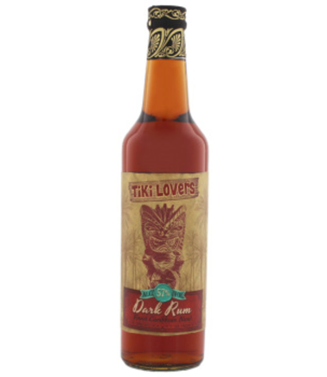 Tiki Lovers Dark Rum 700ml 57,0% Alcohol