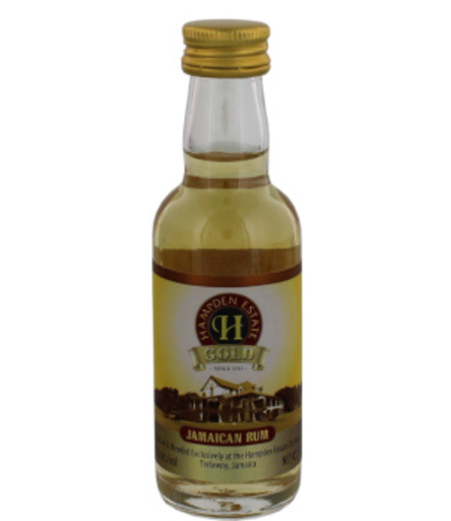 Hampden Estate Gold Rum Miniatures 50ML