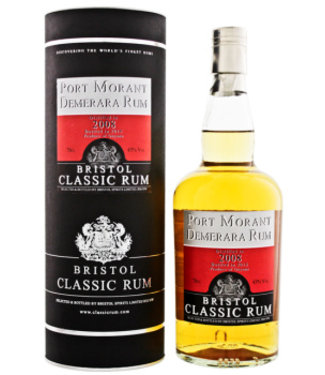 Bristol Bristol Port Morant Guyana rum 2008 2018 0,7L 43%