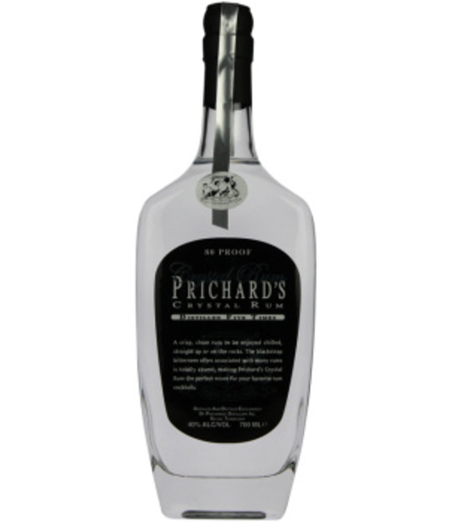 750 ml Rum Prichard's Crystal Rum