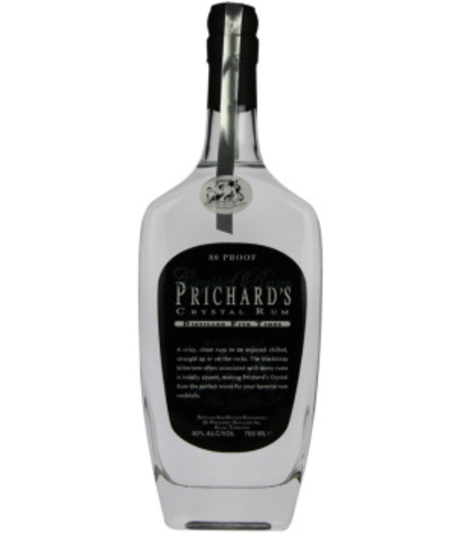 Prichards 750 ml Rum Prichard's Crystal Rum