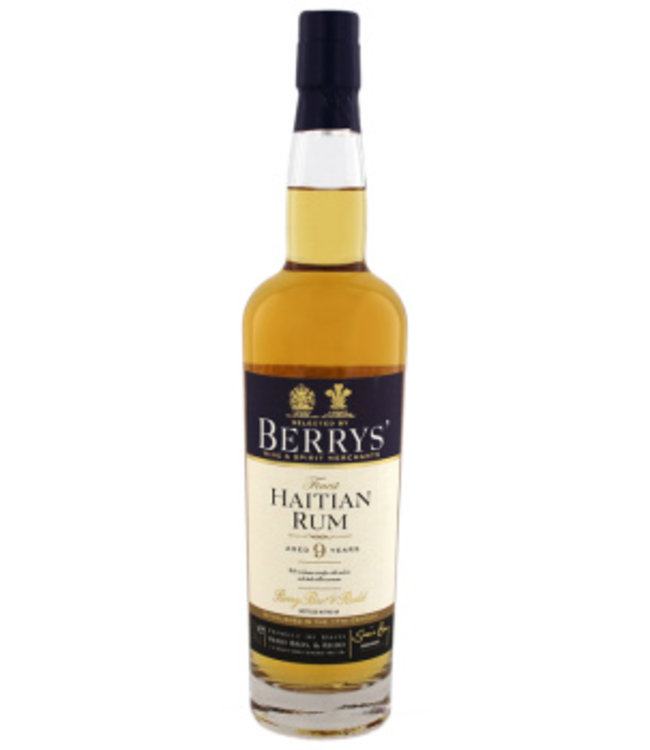 Berrys Own Finest Haiti Rum 9 Years Old 700ml