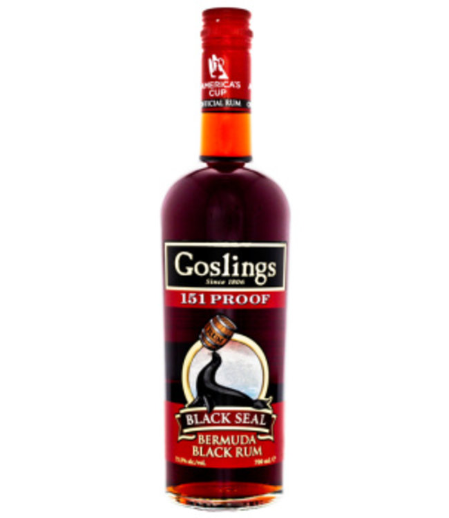 Gosling Black Seal 151 Proof Rum 0,7L