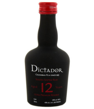 Dictador Solera 12 Years Old Ultra Premium Reserve Miniatures 50ml