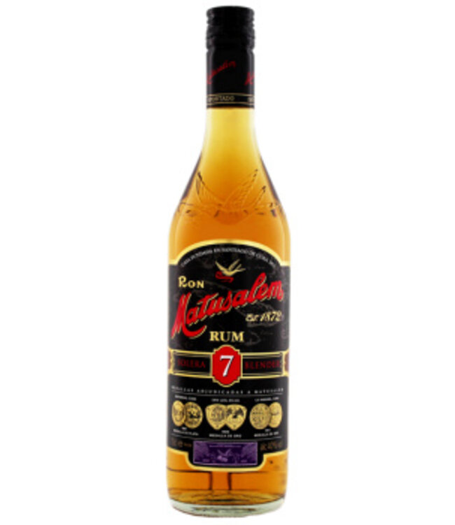 Matusalem 700 ml Rum Matusalem Solera 7 Anos - Luxurious Drinks B.V.