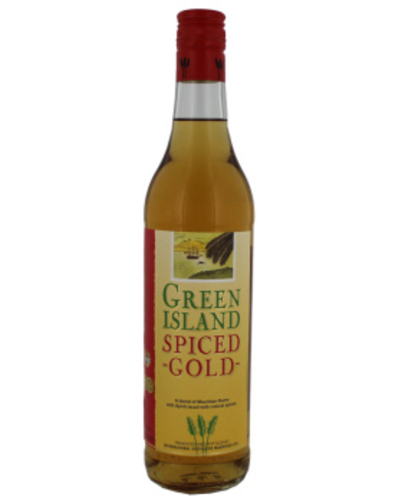 Green Island 700 ml Rum Green Island Spiced Gold Mauritius