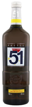 Pastis 51 1L   - Shopping et Courses en ligne, livrés à  domicile ou au bureau, 7j/7 à la Réunion