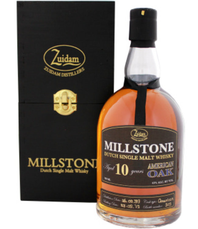 Zuidam Millstone Malt Whisky 10 Years Old American Oak 700ml Gift box