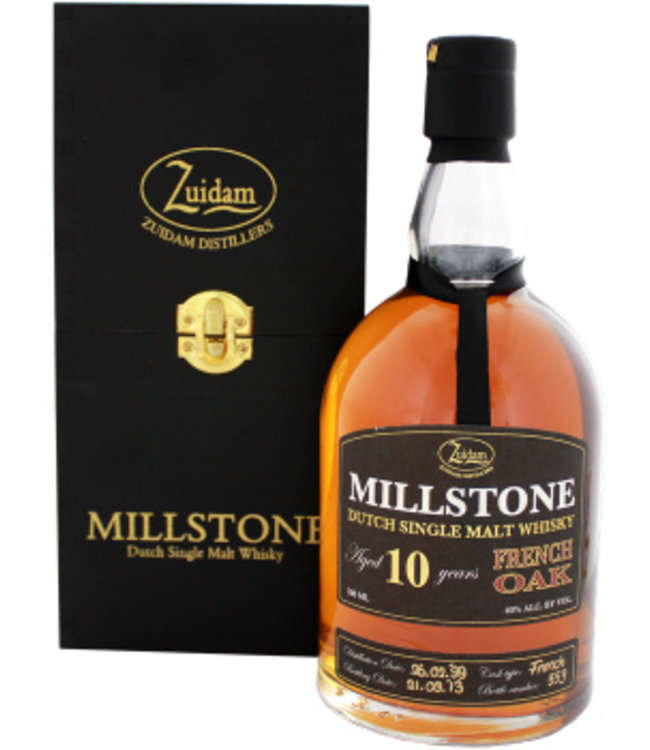 Zuidam Millstone Malt Whisky 10 Years Old French Oak 700ml Gift box