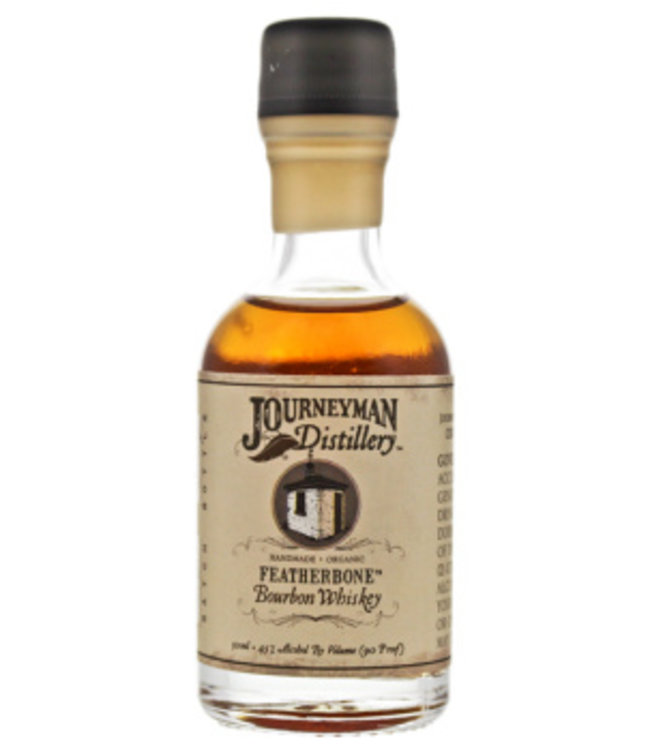 Journeyman Featherbone Bourbon 0,05L 45% - Luxurious Drinks B.V.