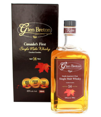 Glen Breton 14YO Single Malt Whisky 700ml Gift box