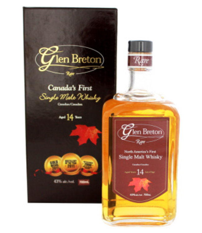 Glen Breton 14YO Single Malt Whisky 700ml Gift box